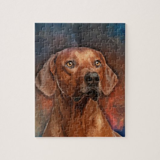 Ridgeback Rhodezisch Portret Legpuzzel (Verticaal)