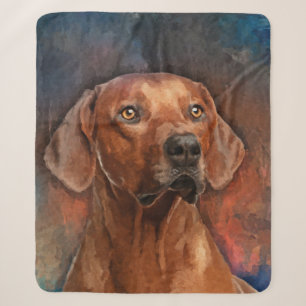 Ridgeback Rhodezisch Portret Sherpa Deken