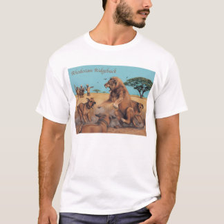 Ridgeback-Shirt Rhodezische Ridgeback T-shirt