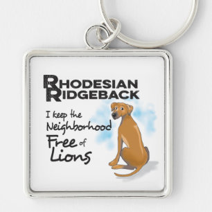 Ridgeback sleutelhanger Rhodesian