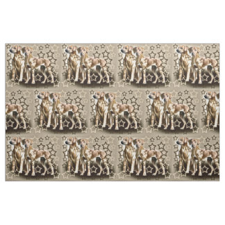 Ridgeback Star Fabric Rhodesian Ridgeback Star Stof