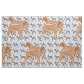 Ridgeback-verbinding met Rhodezische Ridgeback Stof (Fat Quarter)