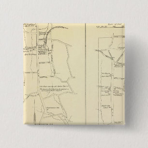 Ridgefield, Newton, Darien Vierkante Button 5,1 Cm