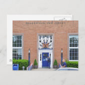 Ridgewood, NJ Post Kantoor Briefkaart (Voorkant / Achterkant)