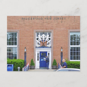 Ridgewood, NJ Post Kantoor Briefkaart