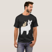 Ridiculair kattenrol Llama Alpaca Dierenvriend Ll T-shirt (Voorkant volledig)