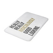 Ridiculary Good Kijkend Citaat Badmat (Gekanteld)