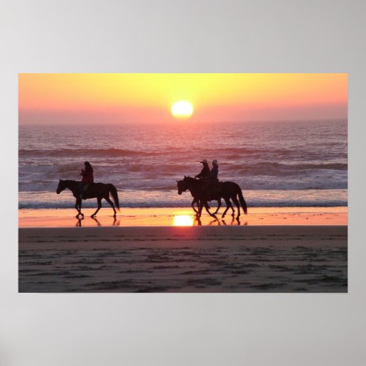 Ridin' The Sunset Poster (Voorkant)
