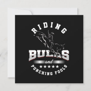 Riding Bulls straffen Fools Cowboy Land G Kaart
