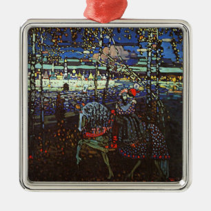 Riding Couple door Wassily Kandinsky Metalen Ornament