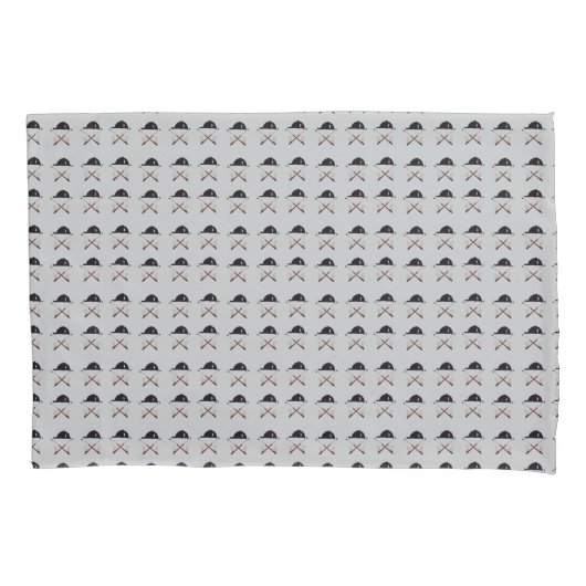 Riding helmet and crops clock kussensloop (Voorkant)