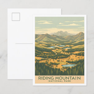 Riding Mountain National Park Canada Reizen Briefkaart