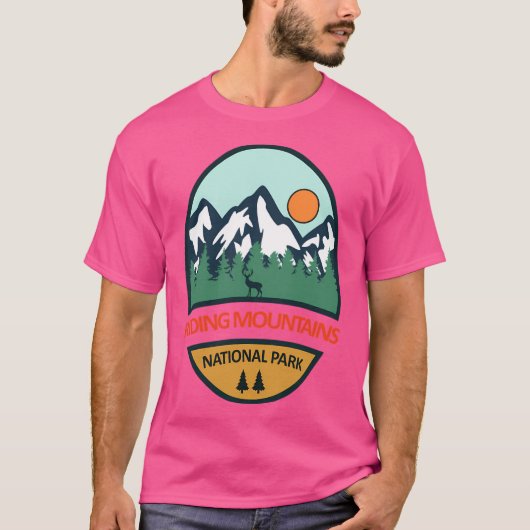 Riding Mountains National Park T-shirt (Voorkant)
