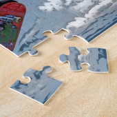 Riding the Wind - Skateboarder Jigsaw Puzzle (Côté)