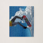 Riding the Wind - Skateboarder Jigsaw Puzzle (Vertical)