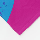 Riding van de galaxy - Scooter Rider Fleece Blanke (Hoek)