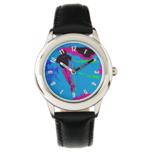 Riding van de Galaxy - Scooter Rider Watch Horloge