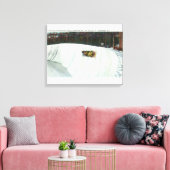Riding van de Whiteface-curve Canvas Afdruk (Insitu (Woonkamer))