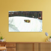 Riding van de Whiteface-curve Canvas Afdruk (Insitu (Woonkamer))