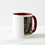 RidingHood de Wolf aan de deur van oma Mok (Voorkant rechts)