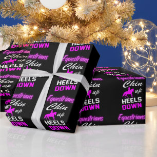 Ridingoffertes voor Equestrian Cadeaupapier