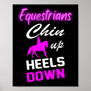 Ridingoffertes voor Equestrian Poster