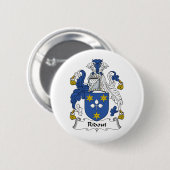 Ridout Family Crest Ronde Button 5,7 Cm (Voorkant /achterkant)