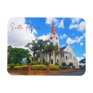 Riebeek-Kasteel Church Uitzicht Zuid-Afrika ZA Magneet