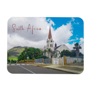 Riebeek-Kasteel Church Uitzicht Zuid-Afrika ZA Magneet