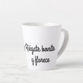 Riégate bonito I Taza de café latte Latte Mok (Rechterhoek)