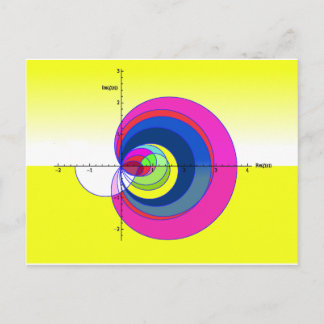 Riemann zeta functie yellow.png briefkaart
