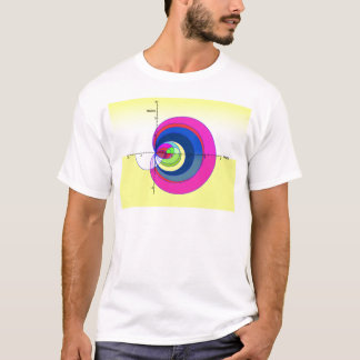 Riemann zeta functie yellow.png t-shirt