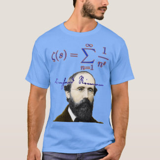 Riemann zeta function t-shirt