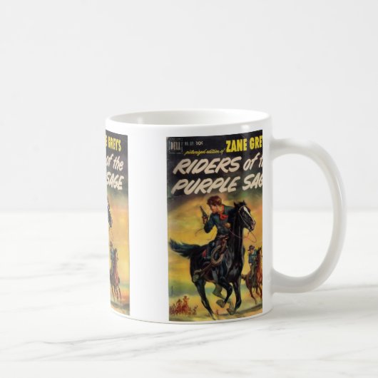 Riemen van de Paarse kuil Koffiemok (Rechts)