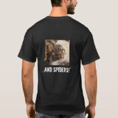 Rien à craindre le T-shirt d'araignées (Dos)