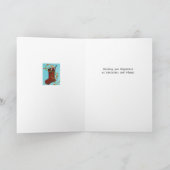 Rien à dire sur la carte de Noël (Intérieur)