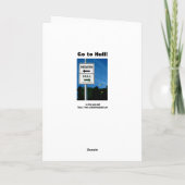 Rien Burger Deluxe Carte Anniversaire (Dos)