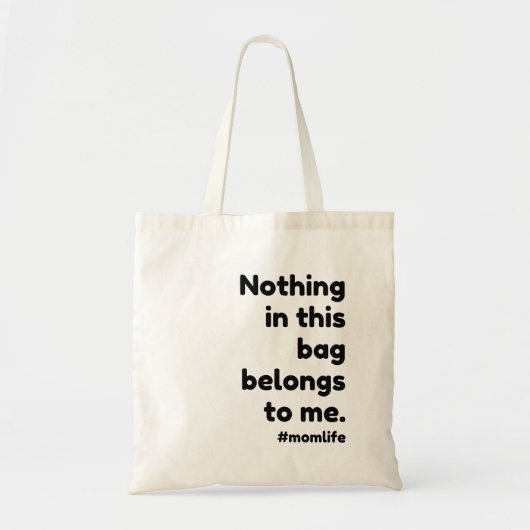 Rien dans ce sac ne m'appartient (Devant)