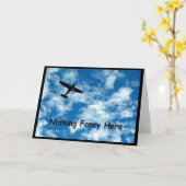 Rien De Chic Ici - Juste Une Carte De Retraite D'A (Fleur jaune)