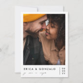 Rien de Compliqué Juste une Invitation de Mariage (Dos)