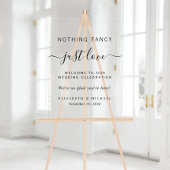 Rien De Fancy Just Love Accueil Mariage