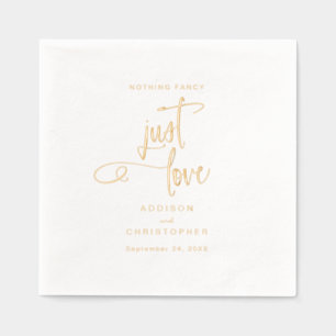 Rien De Fancy Just Love Mariage Gold