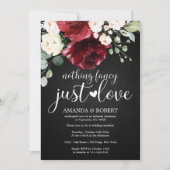Rien De Fancy Just Love Rustic Wedding Invitations (Devant)