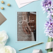 Rien de fantaisie Just Love Photo Faire-part de ma (Insitu (Mariage))