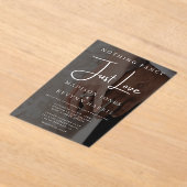 Rien de fantaisie Just Love Photo Faire-part de ma (Poser)