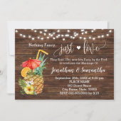 Rien de fantaisie, juste amour Évasion Invitation (Devant)