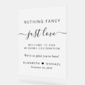 Rien de fantaisie Juste Amour Mariage Accueil Fros (Angle)