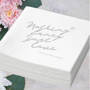 Rien De fantaisie Juste Amour Minimaliste Mariage
