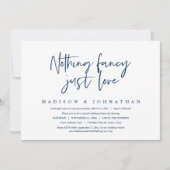 Rien de fantaisiste, juste de l'amour, invitation  (Devant)