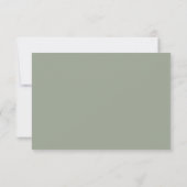 Rien de fantaisiste, juste un QR-code RSVP vert sa (Dos)